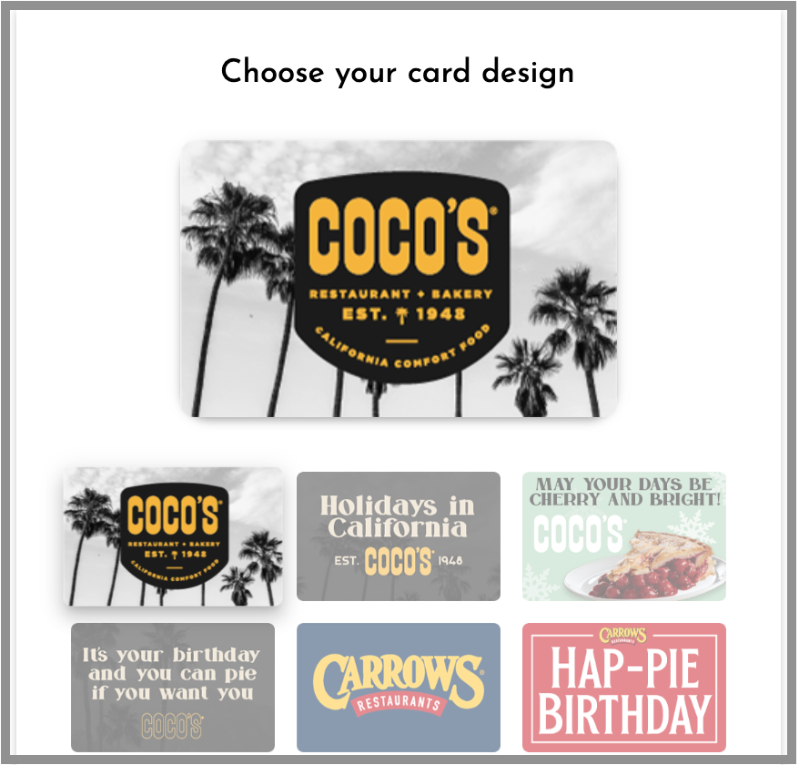  Do Gift Cards Expire Coco s And Carrow s